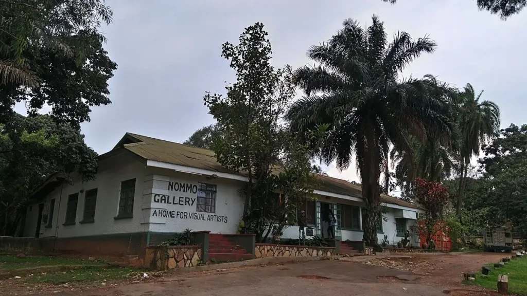 Nommo Gallery building in Kampala